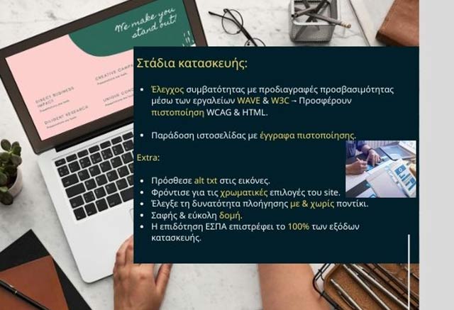 Ιστοσελίδα για ΑμεΑ Κόστος